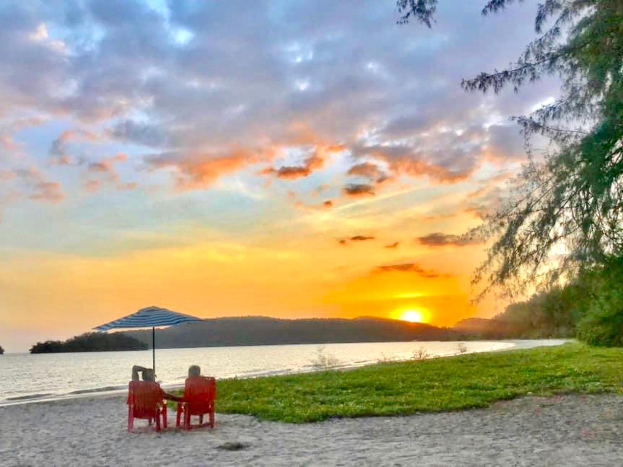 Sand Beach Bungalow Klong Muang Beach Buitenkant foto